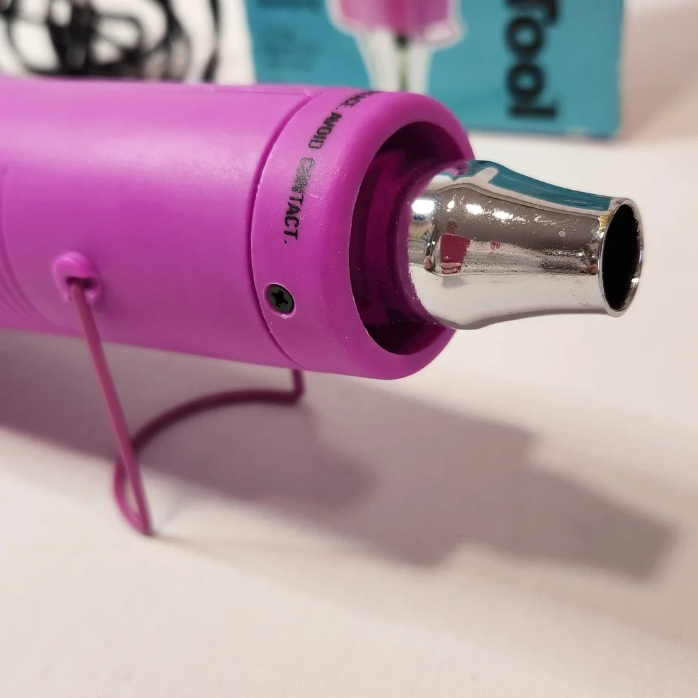Marvy Uchida Embossing Heat Tool Model 2000 Purple 360W 120V for Rubber Stamping